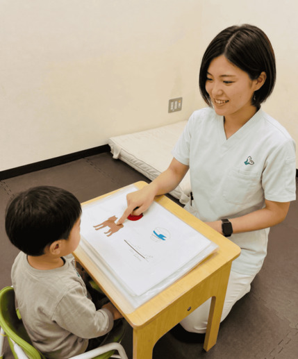 言語療法の写真