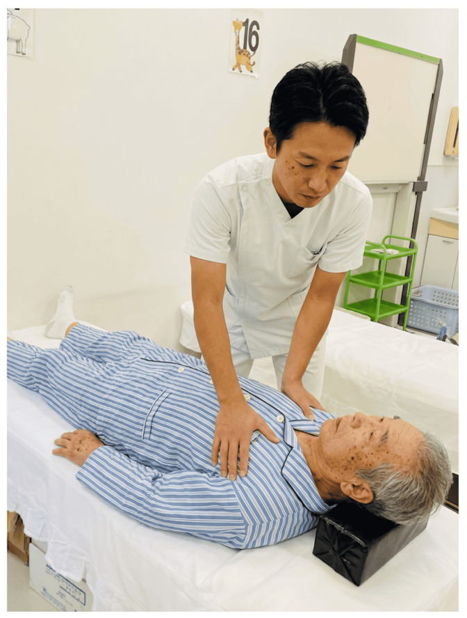 呼吸理学療法の写真